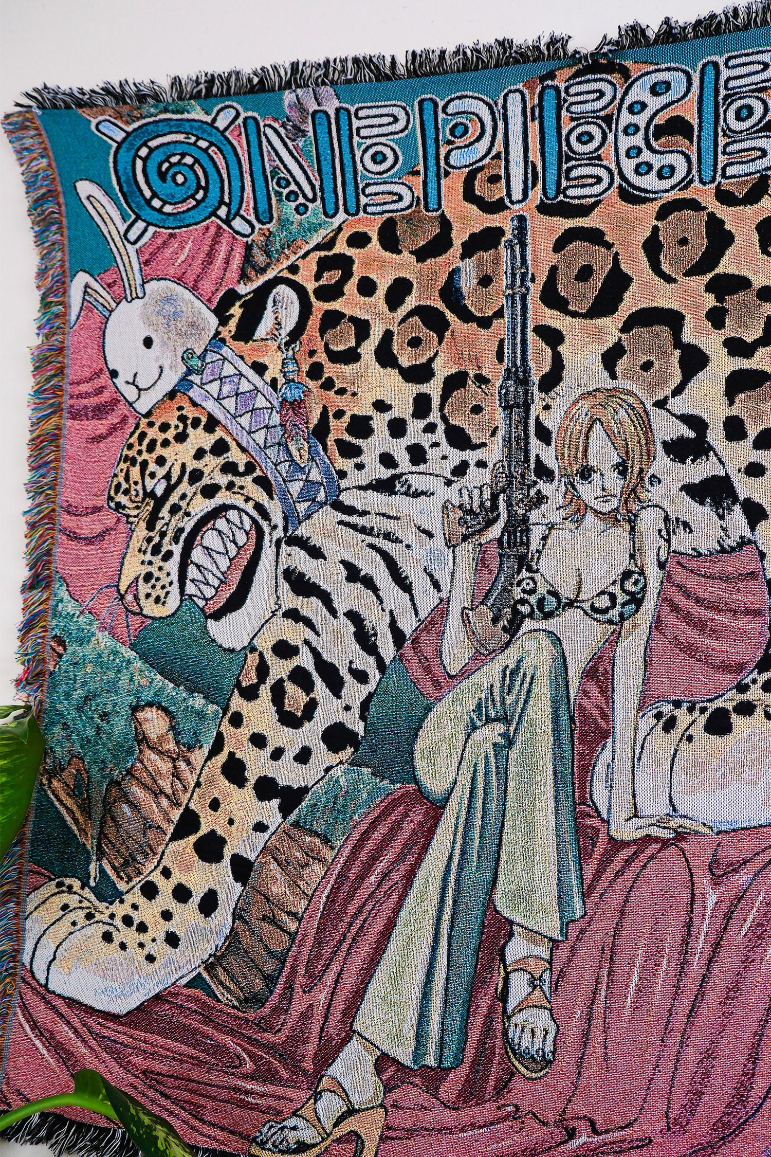 ONE PIECE Classic Jungle Adventures Tapestry Blanket - Multi