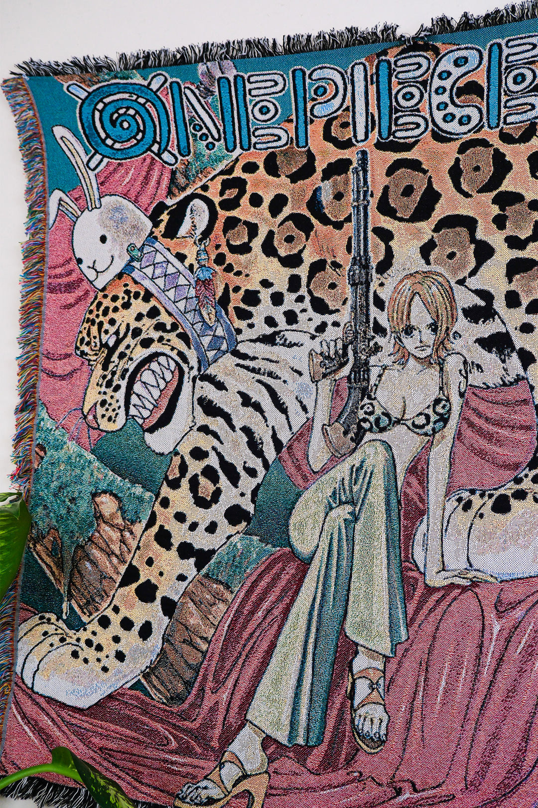 ONE PIECE Classic Jungle Adventures Tapestry Blanket - Multi