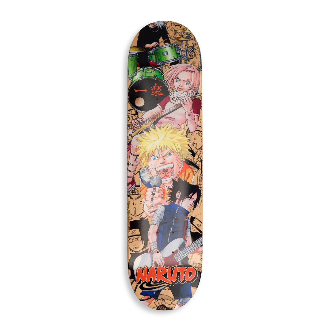 Naruto Doodle Skate Deck
