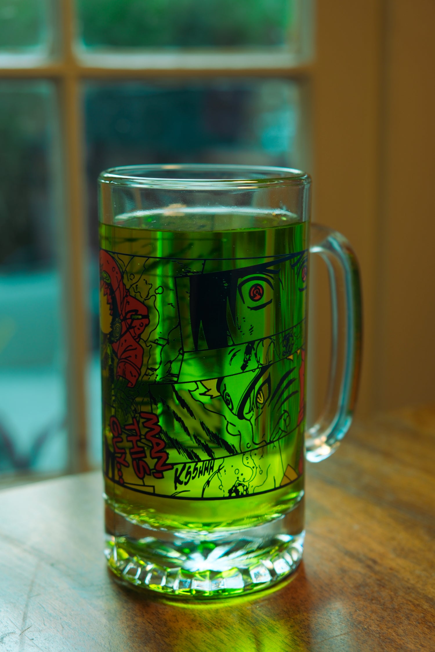 Naruto VS Sasuke Glass Stein 18 oz. – Shonen Jump Store