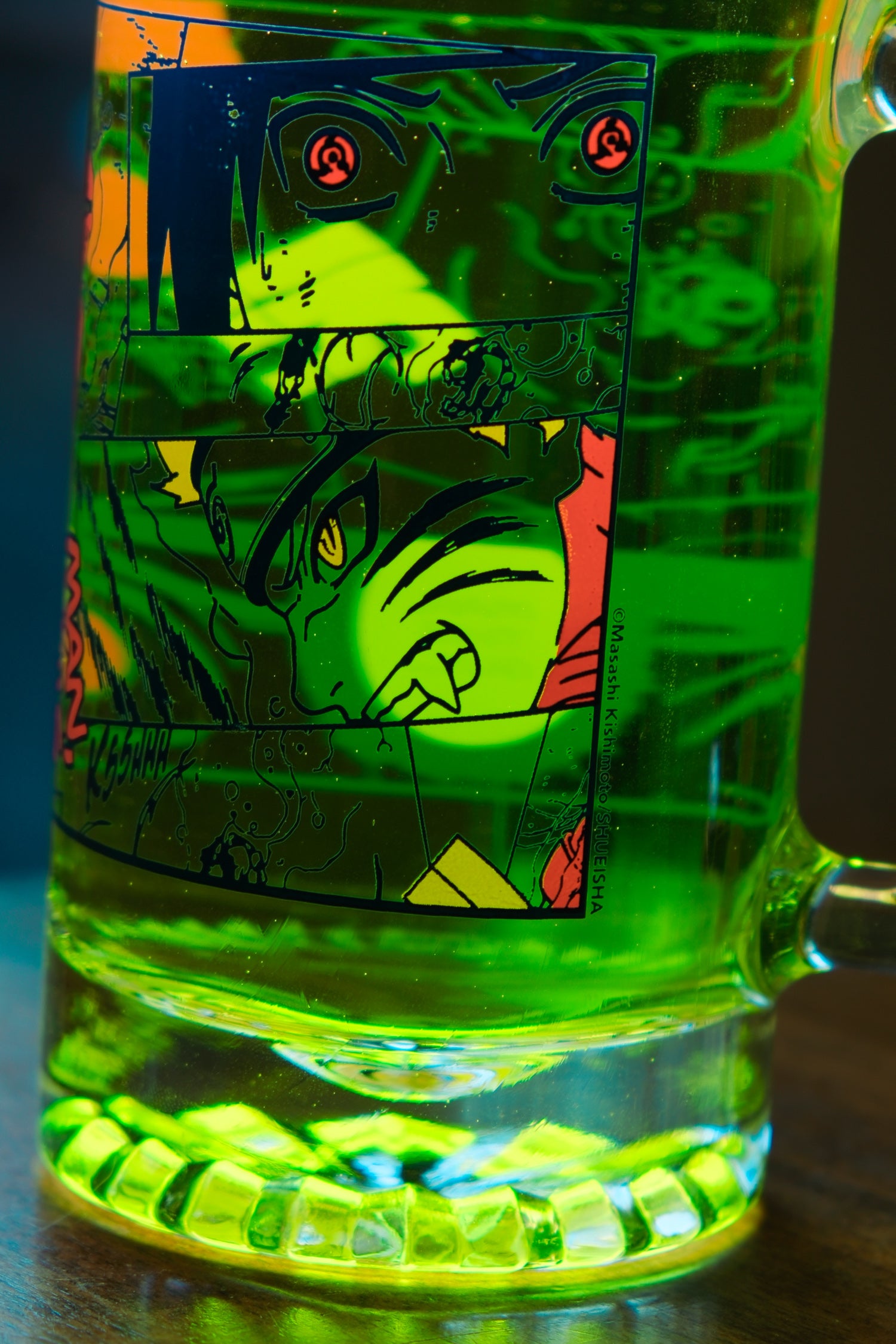 Naruto VS Sasuke Glass Stein 18 oz. – Shonen Jump Store