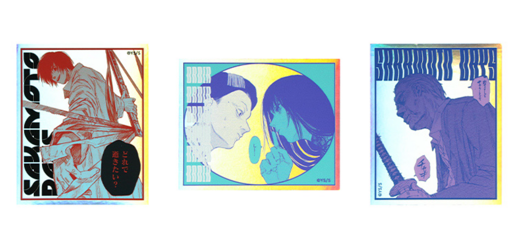 SAKAMOTO DAYS Aurora Sticker Set of 3 [Nagumo / Osaragi / Takamura]