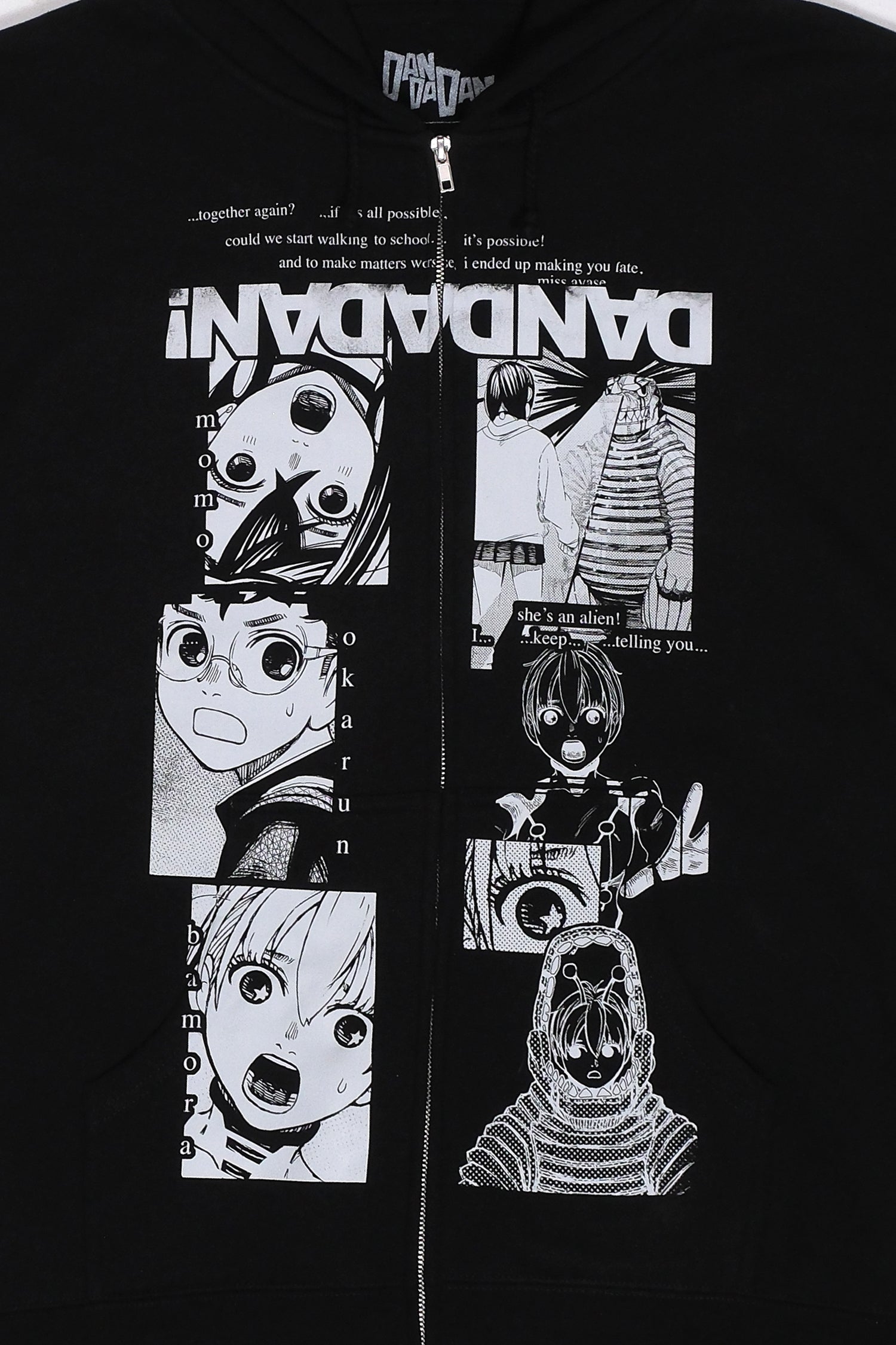 トップス GADID ANONIEM JOHN black DDD Beware the Aliens Zip Hoodie - Black – Shonen Jump Store