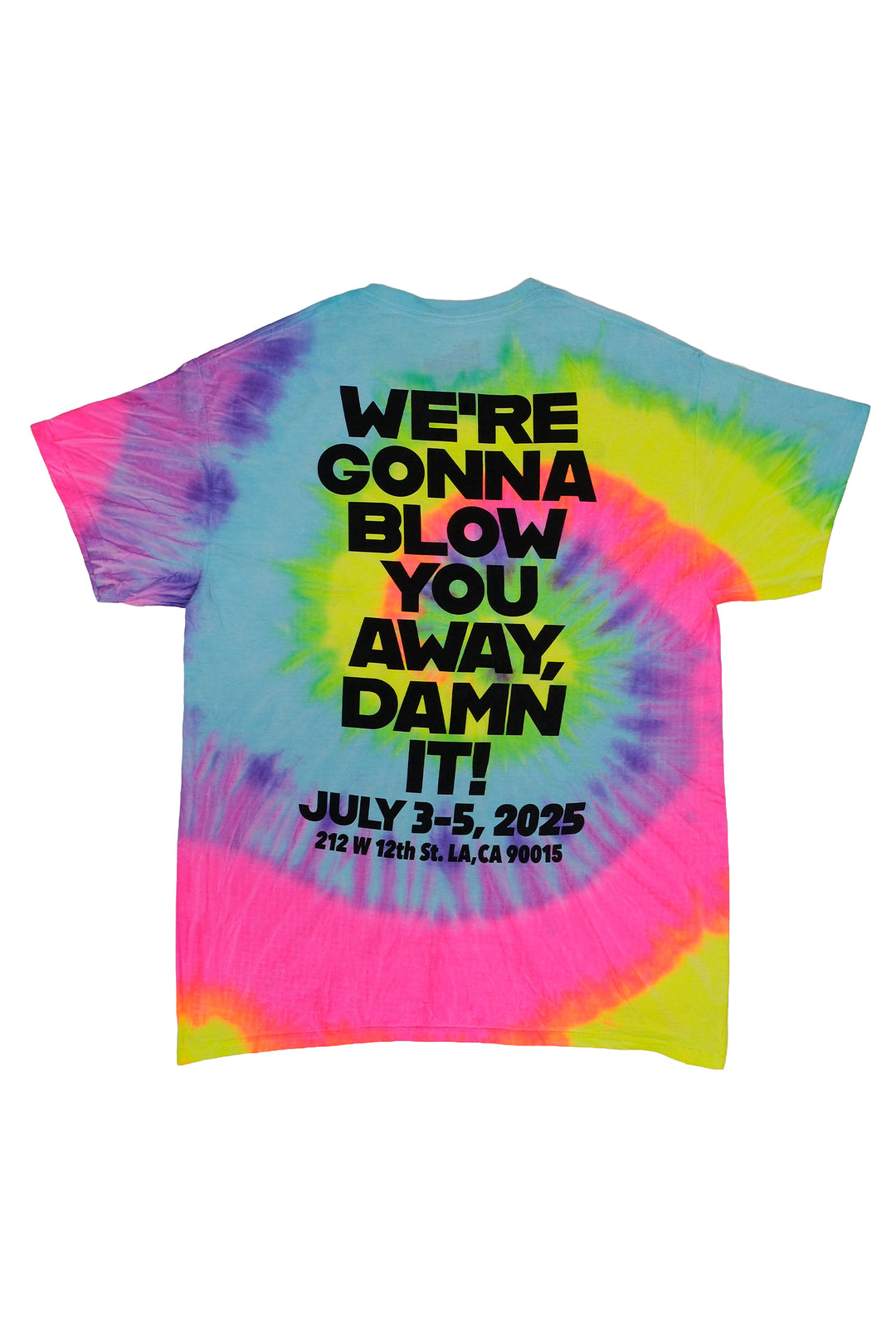 DDD Event Tee 2025 - Rainbow Tie-Dye