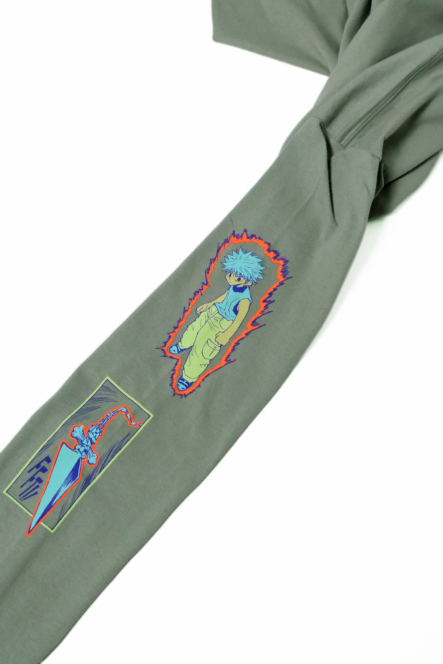 Hunter x Hunter Rookie Hunters LS Tee - Stonewash Green – Shonen