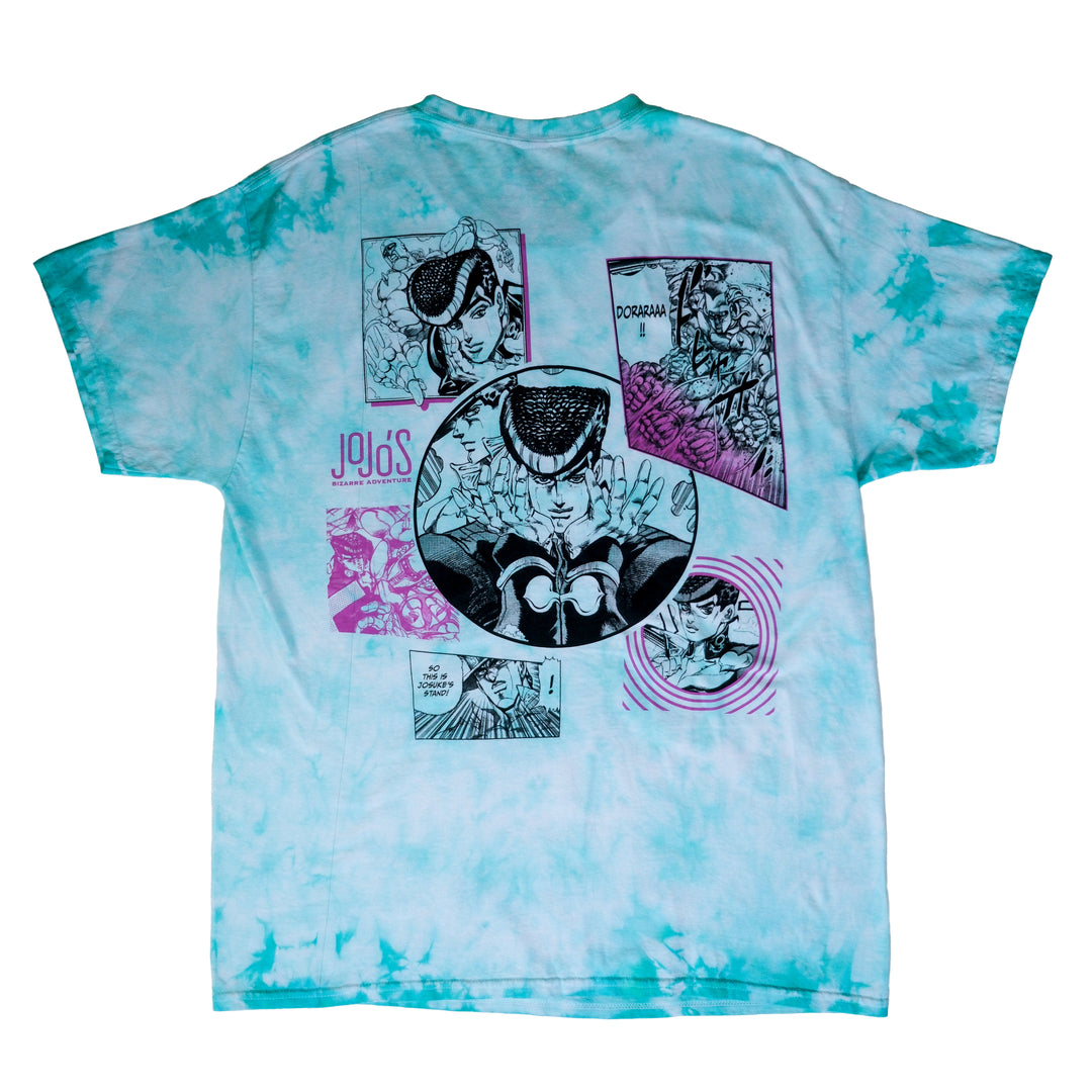 JoJo's Bizarre Adventure: Part 4 Diamond Is Unbreakable Josuke Mineral Wash Tee - Mint Crystal