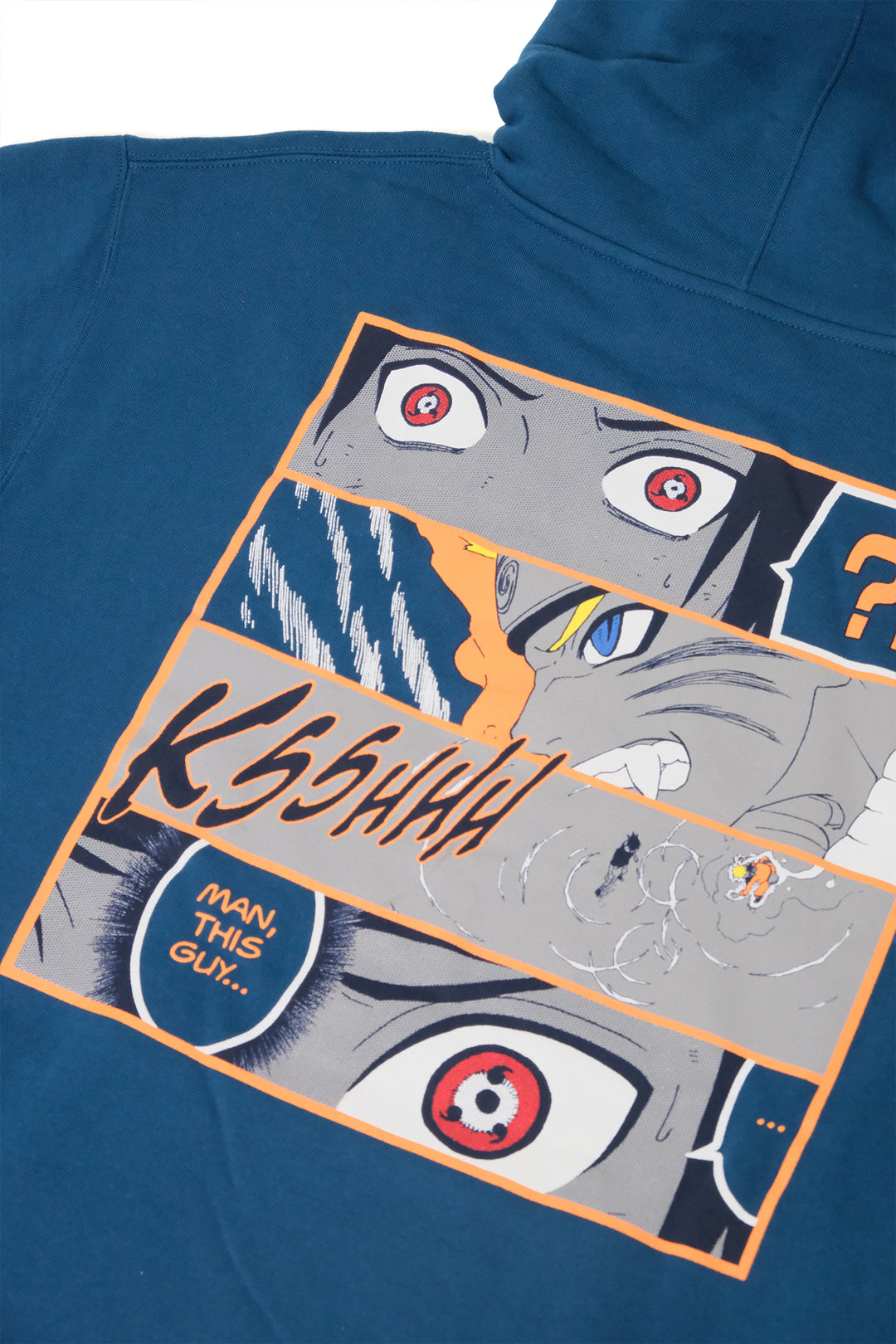 Naruto VS Sasuke Pullover Hoodie - Royal Blue