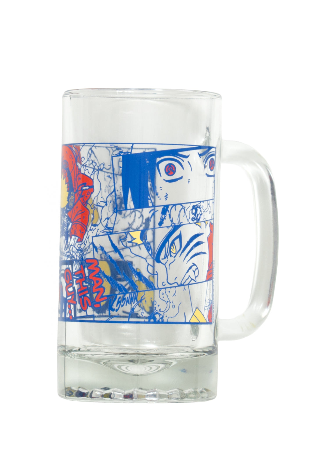 Naruto VS Sasuke Glass Stein 18 oz.