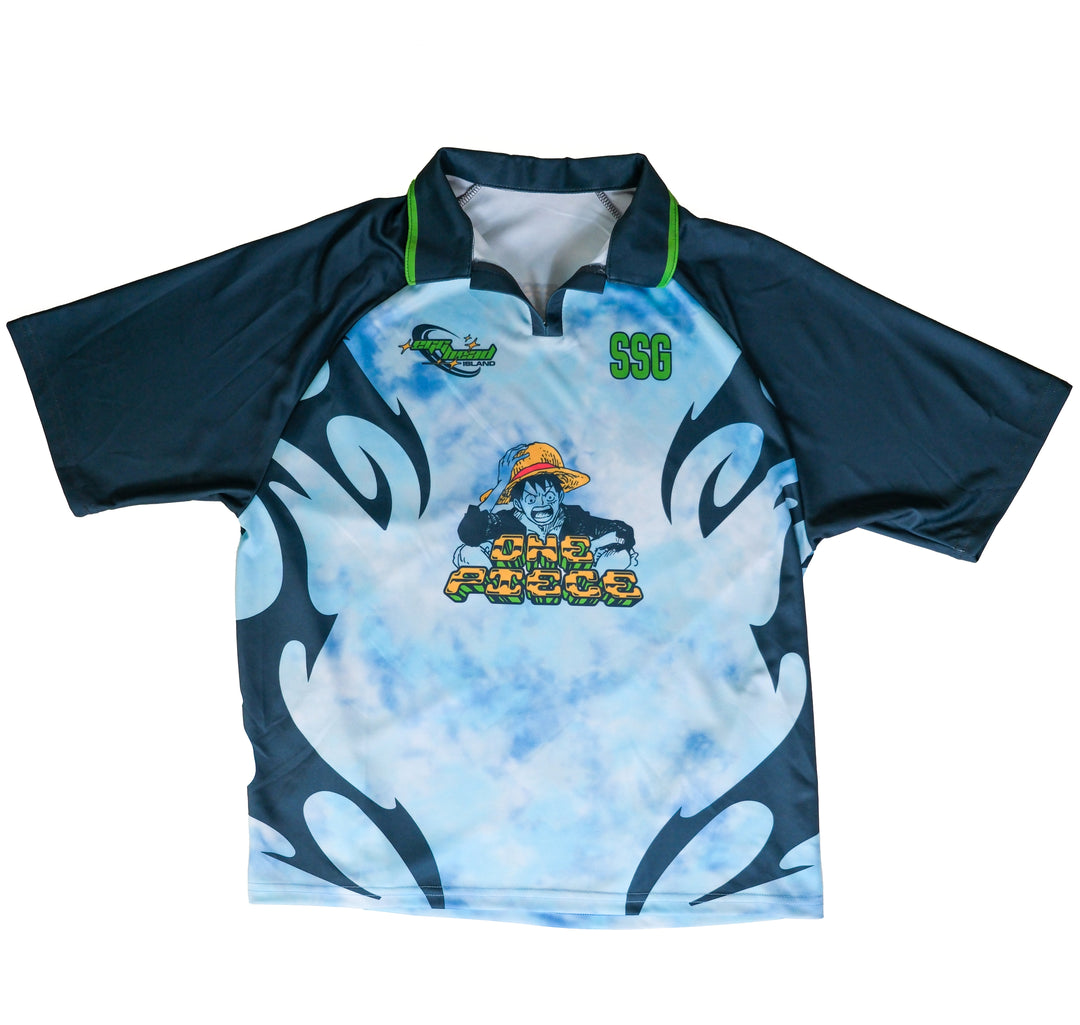 One Piece Egghead Island Athletic Jersey - Multi