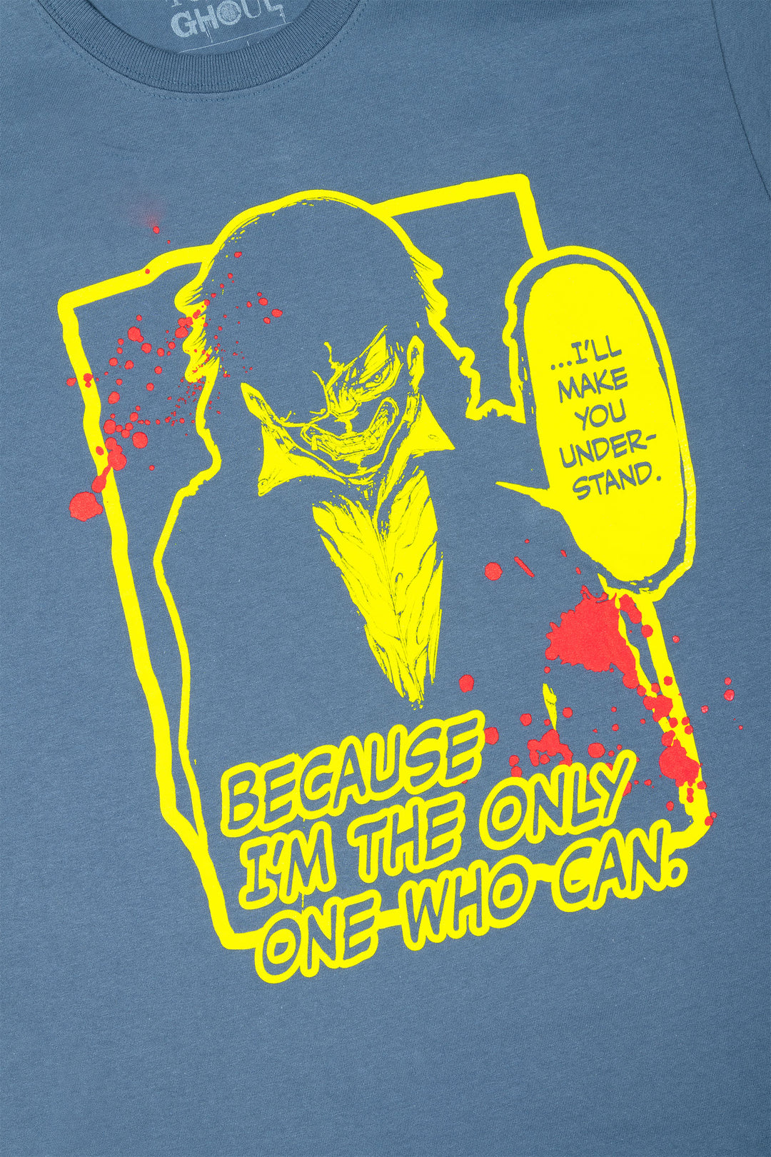 Tokyo Ghoul Ken Kaneki Can Tee - Steel Blue