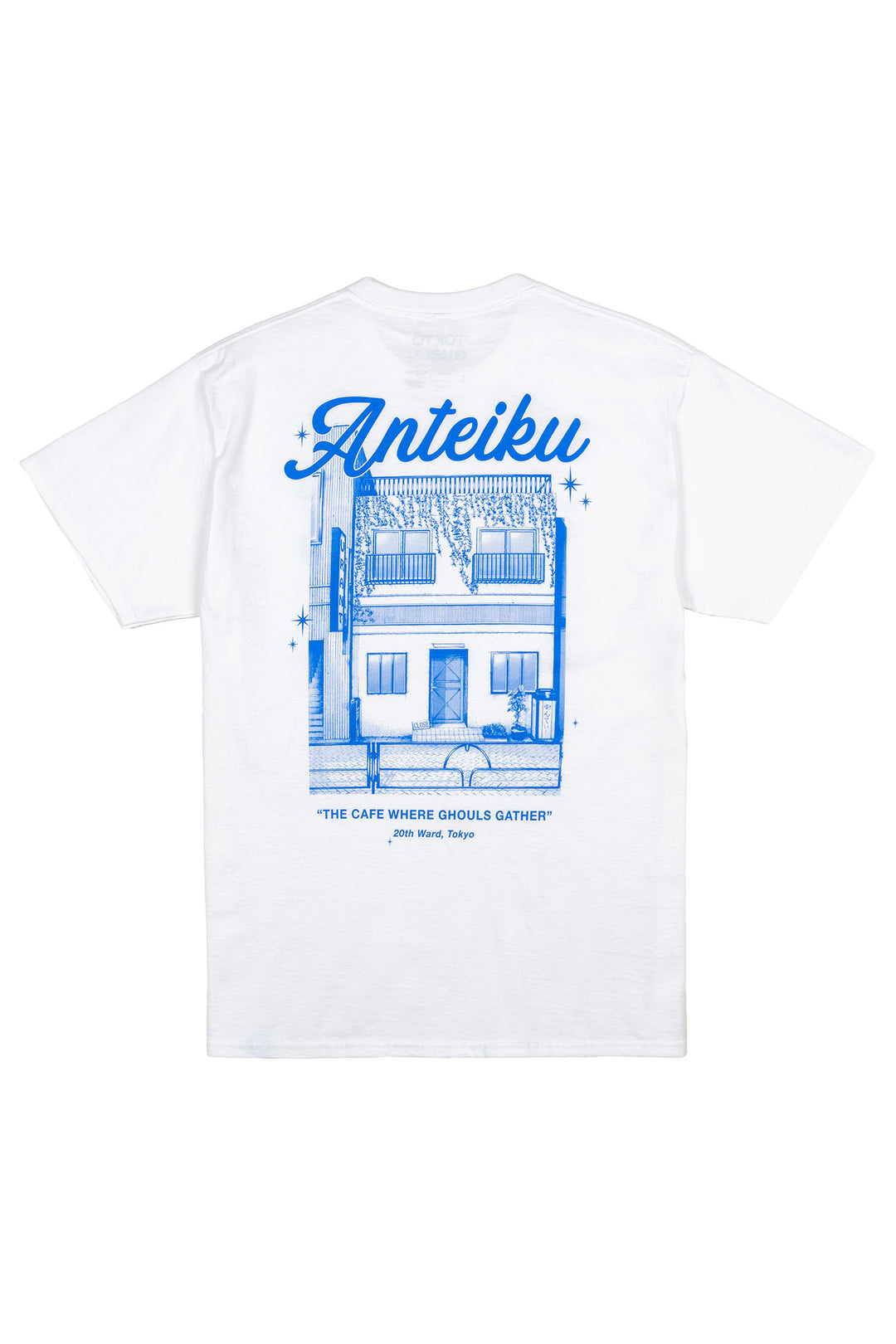 Tokyo Ghoul Cafe Where Ghouls Gather Tee - White
