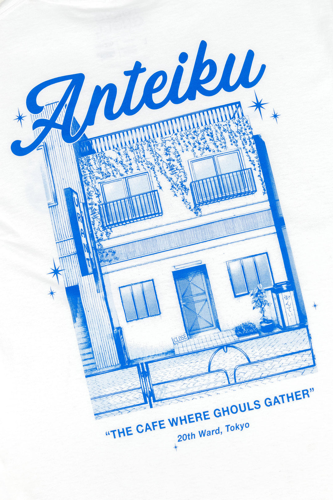 Tokyo Ghoul Cafe Where Ghouls Gather Tee - White