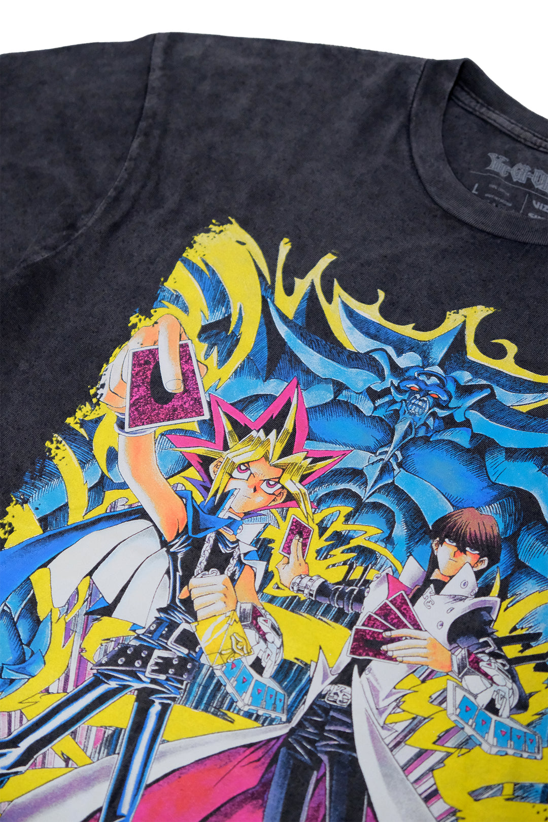 Yu-Gi-Oh! Awakened Gods Mineral Wash Tee - Black Mineral