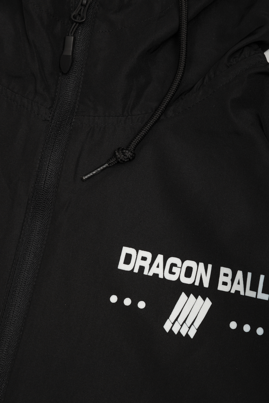 Dragon Ball: Freeza Arc Curse You 3/4 Zip Anorak Jacket - Black