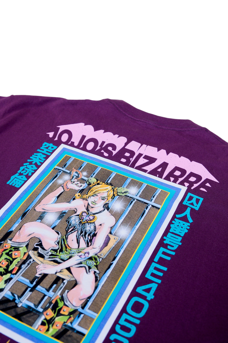 JoJo's Bizarre Adventure: Part 6 Stone Ocean Jolyne Tee - Eggplant