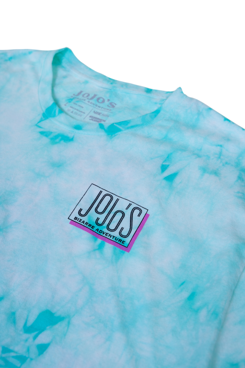 JoJo's Bizarre Adventure: Part 4 Diamond Is Unbreakable Josuke Mineral Wash Tee - Mint Crystal