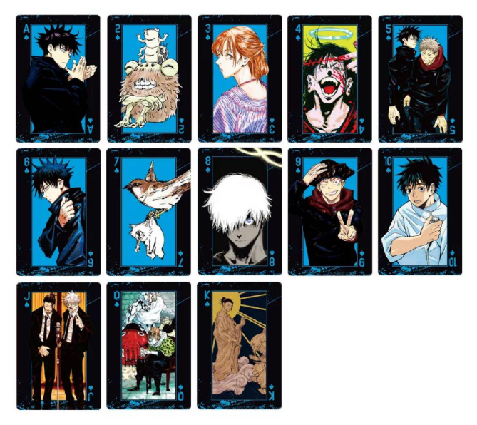 Jujutsu Kaisen Playing Cards