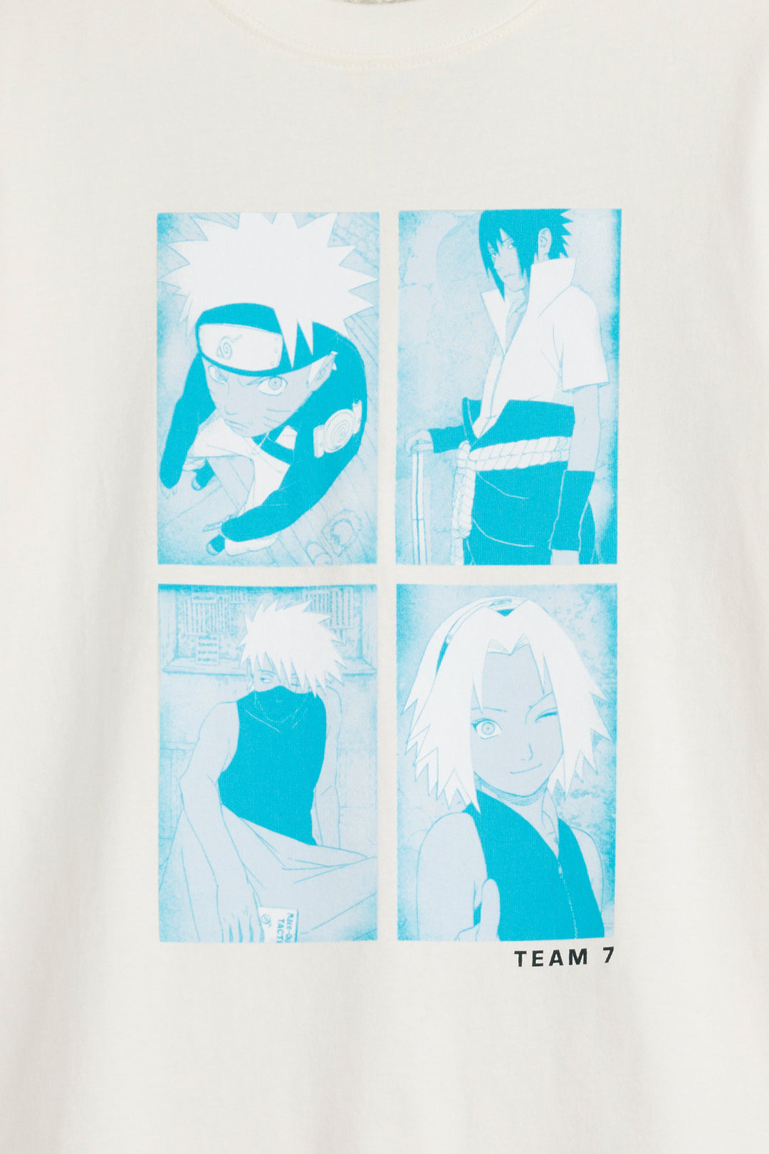 Naruto Team 7 Portraits Tee - White