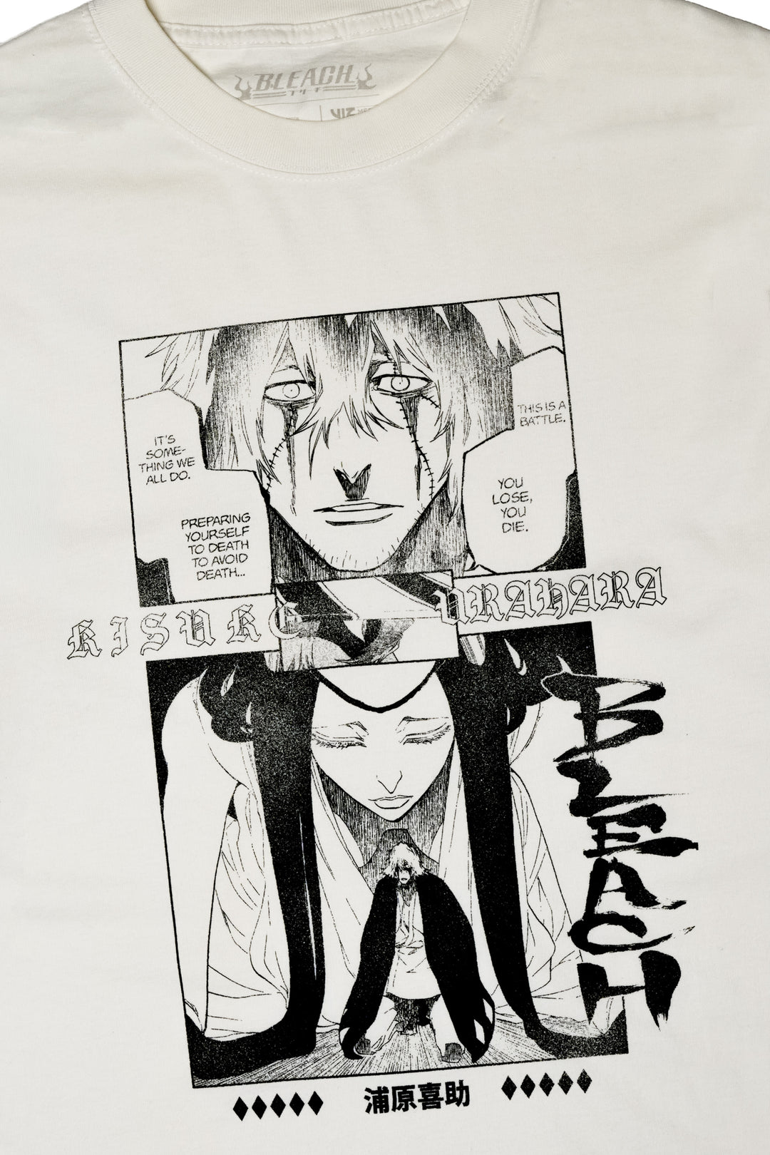 BLEACH Urahara LS Tee - White
