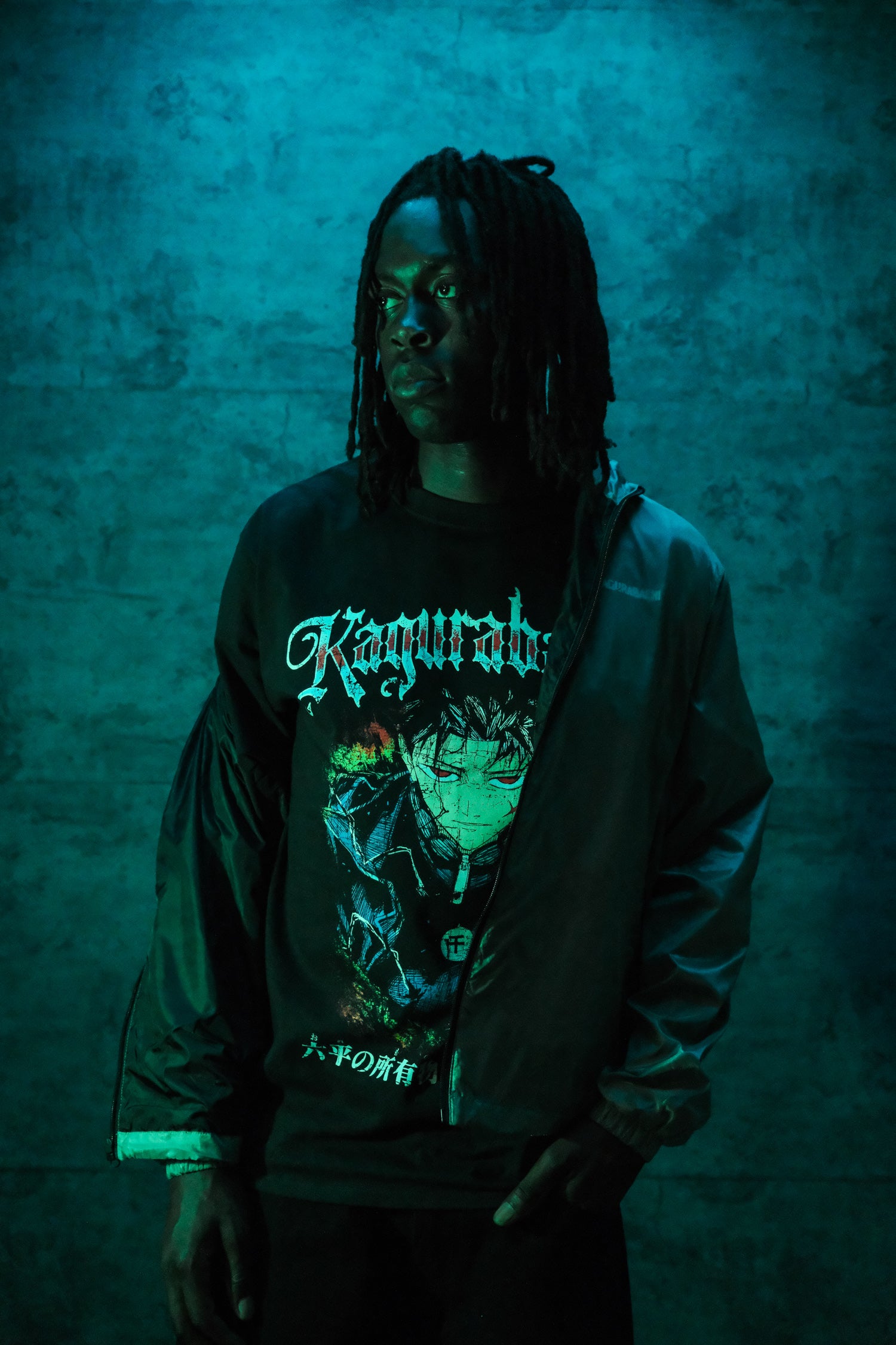 Kagurabachi Chihiro Stealth Zip Jacket - Black – Shonen Jump Store