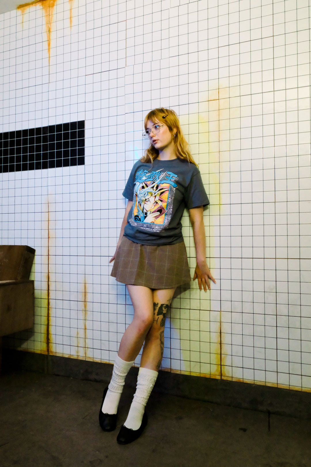 Yu-Gi-Oh! Yugi King of Games Tee - Steel Blue
