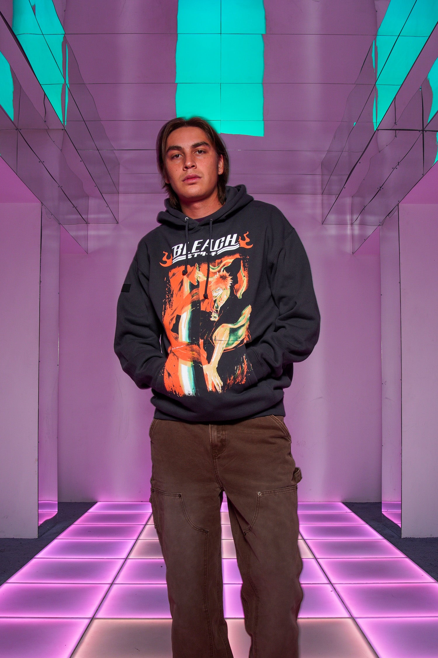 BLEACH Soul Reaper Pullover Hoodie - Asphalt – Shonen Jump Store