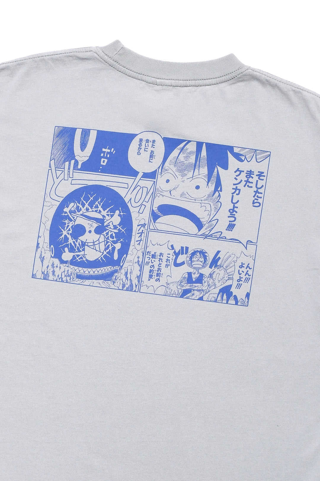 ONE PIECE Whale Story Tee - Vintage Grey