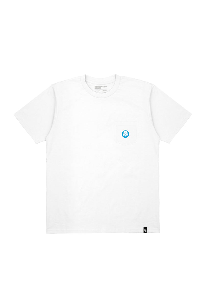 Sakamoto Days Logo Pocket Tee - White – Shonen Jump Store