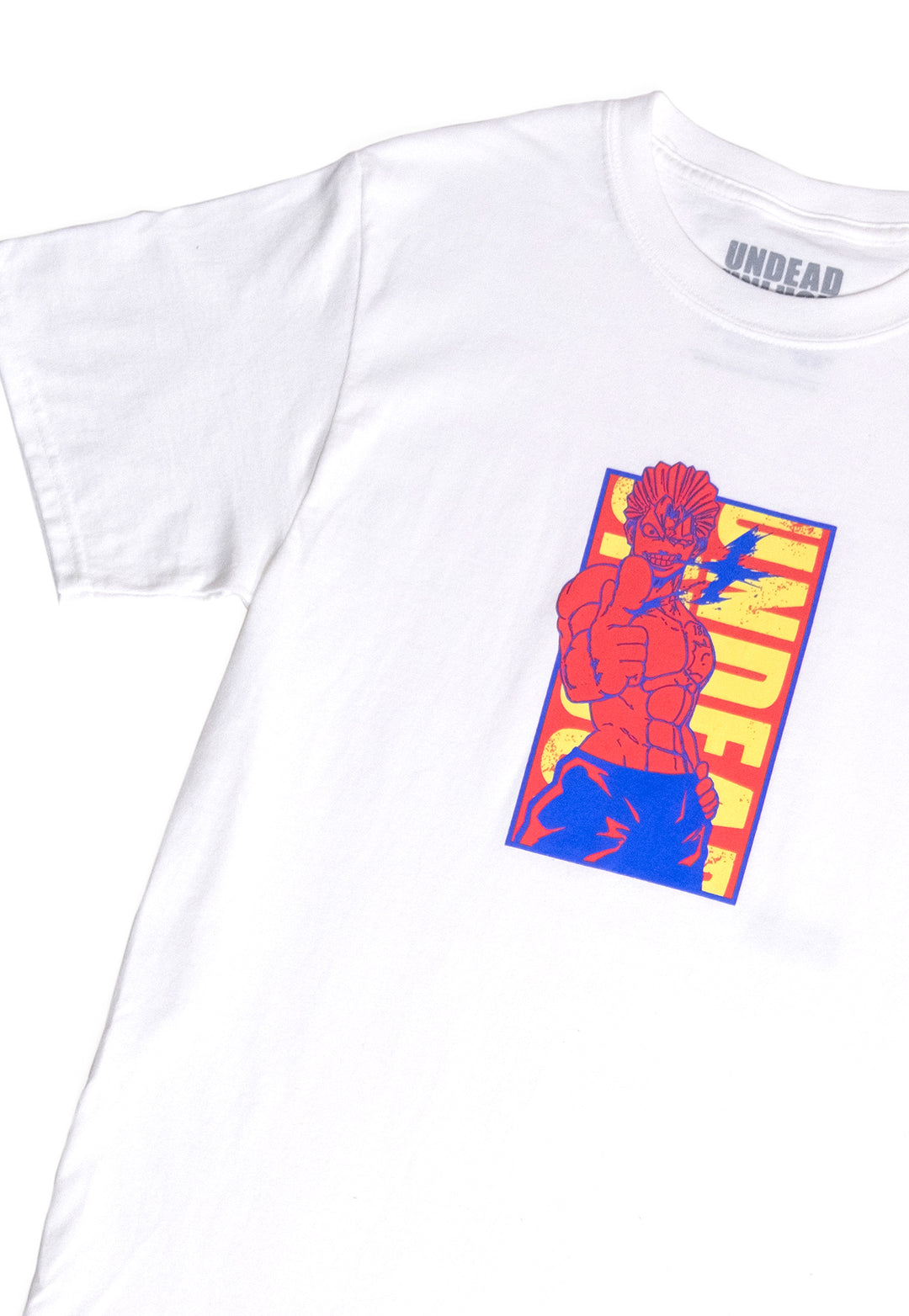 Undead Unluck Andy Box Logo Tee - White