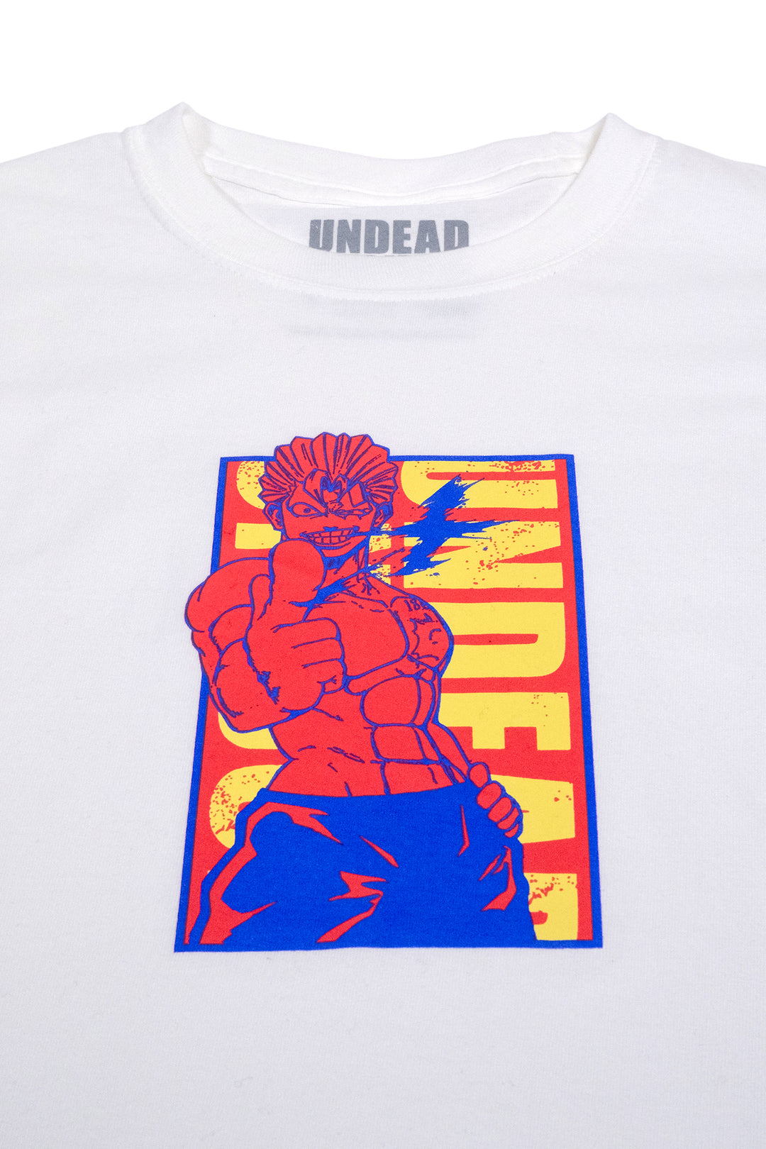 Undead Unluck Andy Box Logo Tee - White