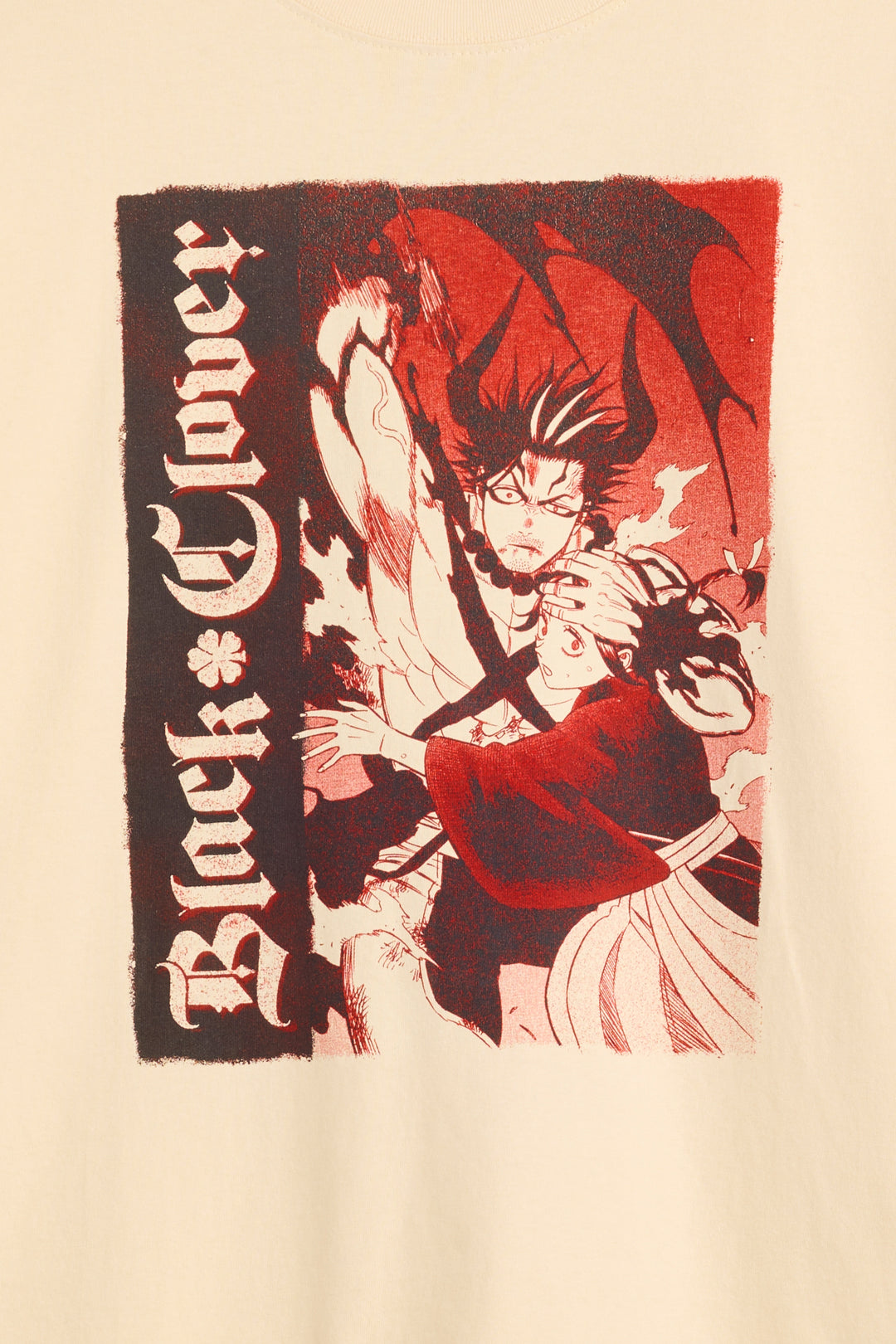 Black Clover Yami Savior Tee - Off-White