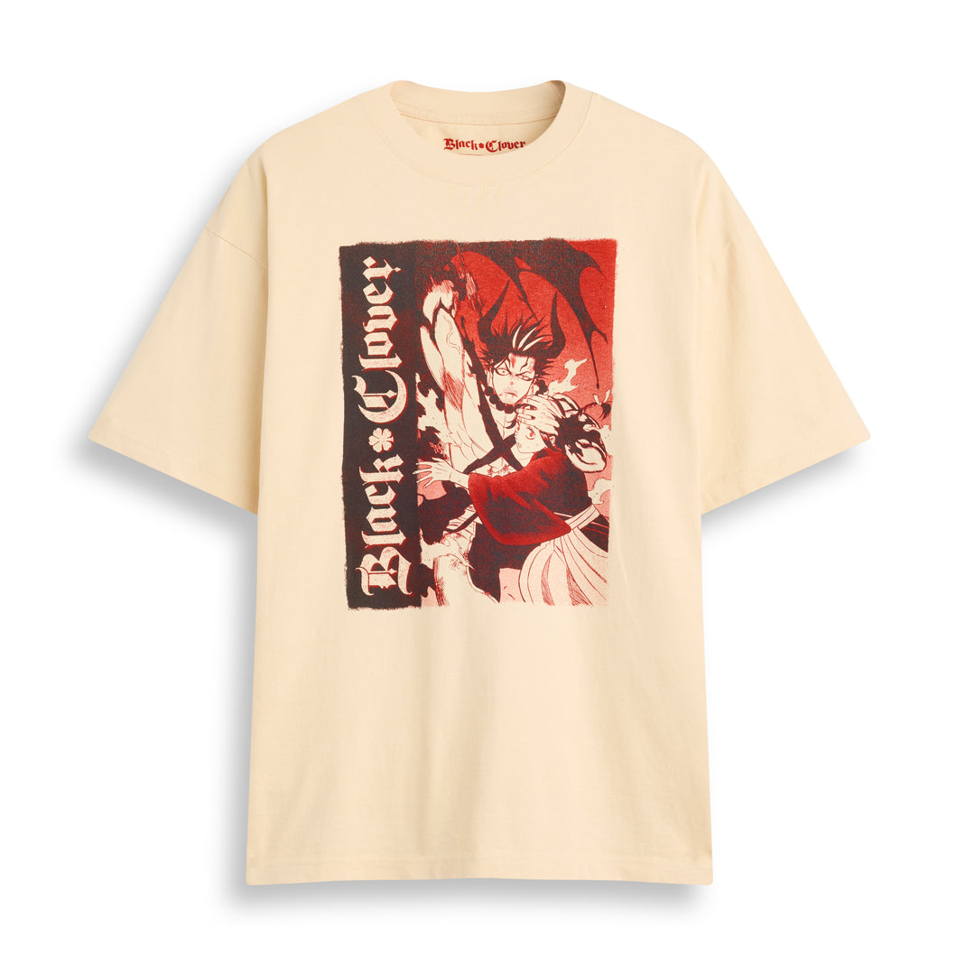 Black Clover Yami Savior Tee - Off-White