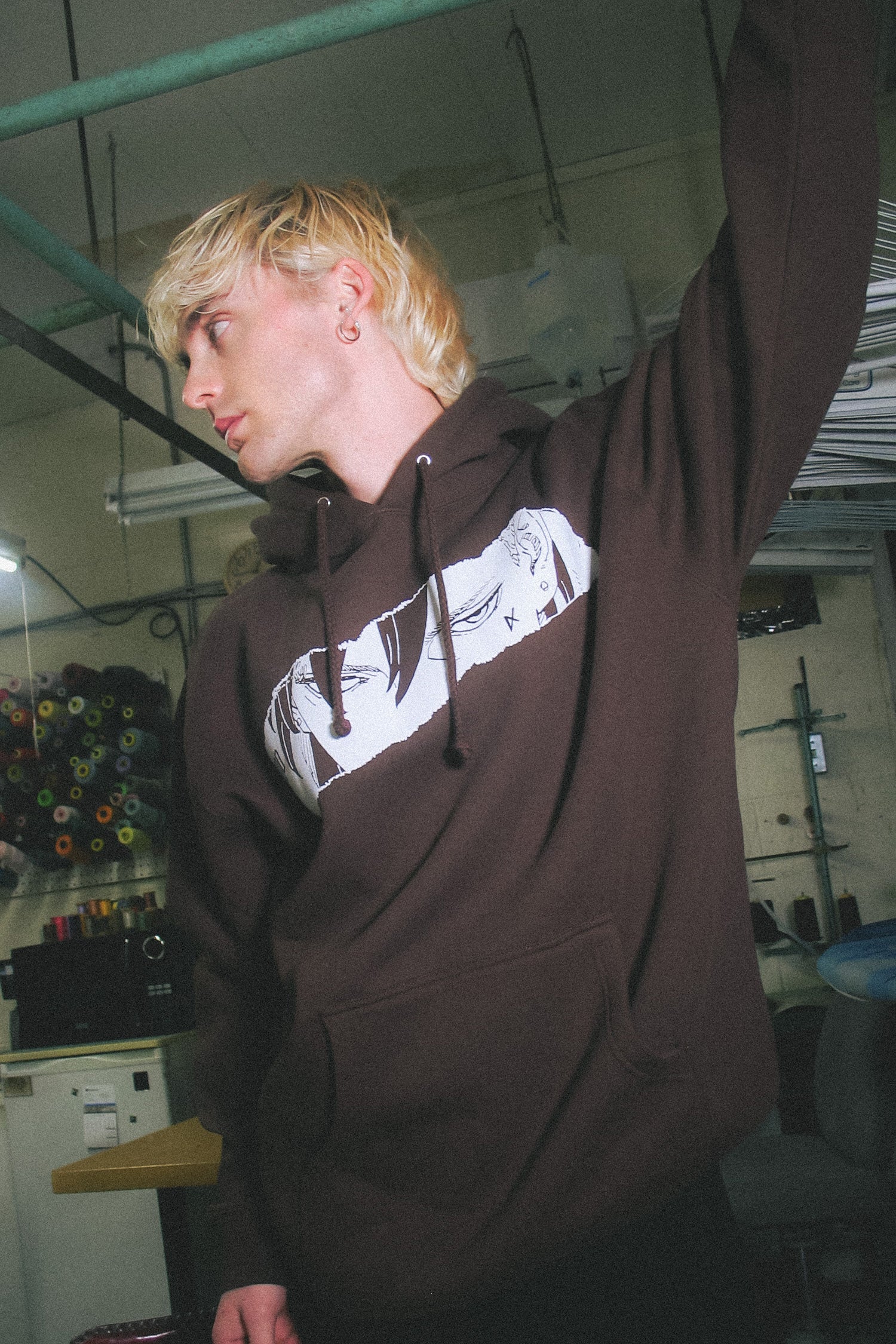 Boruto: Two Blue Vortex Kawaki Eyes Hoodie - Brown – Shonen Jump Store