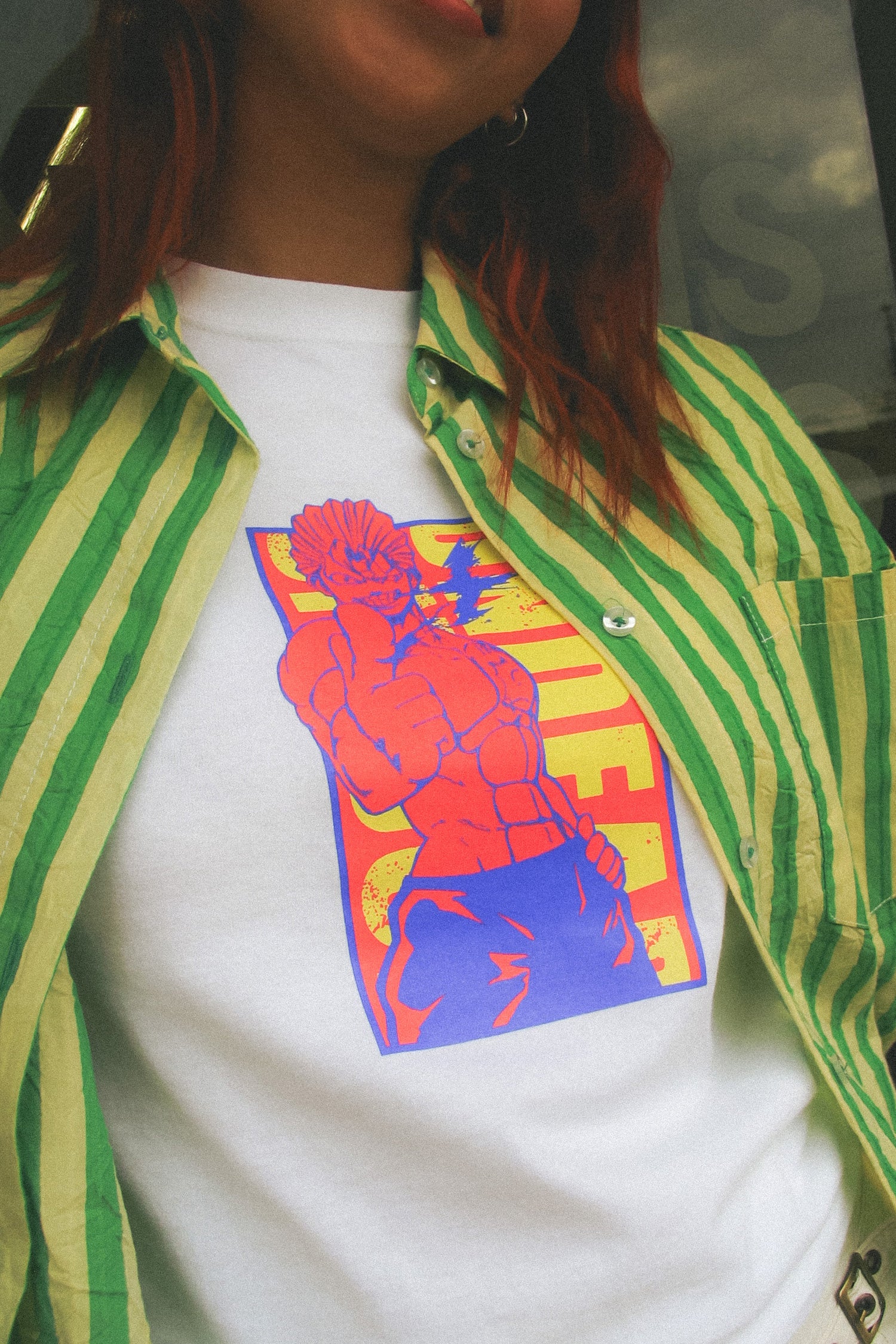 Undead Unluck Andy Box Logo Tee - White – Shonen Jump Store