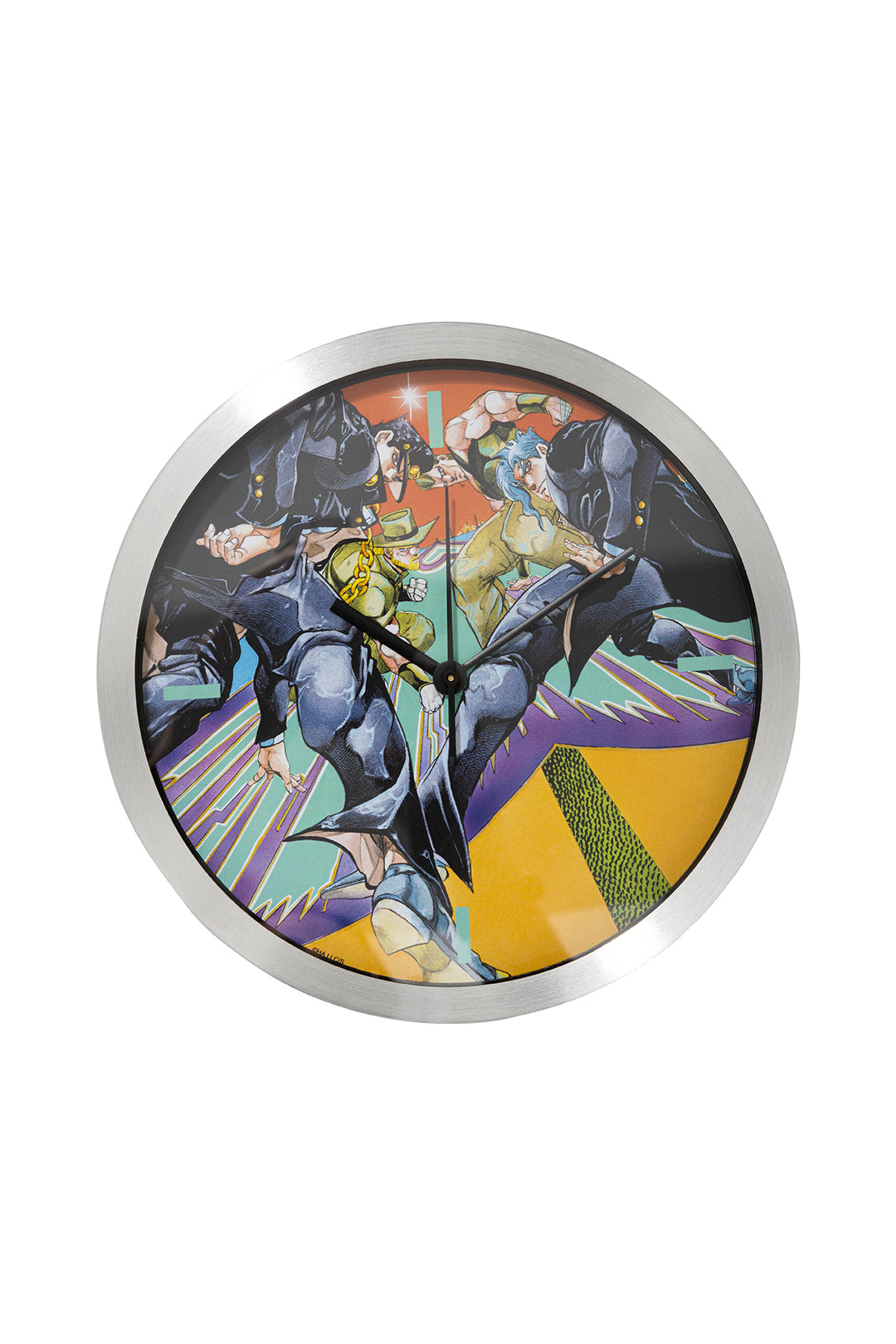 JoJo's Bizarre Adventure Stardust Crusaders Wall Clock