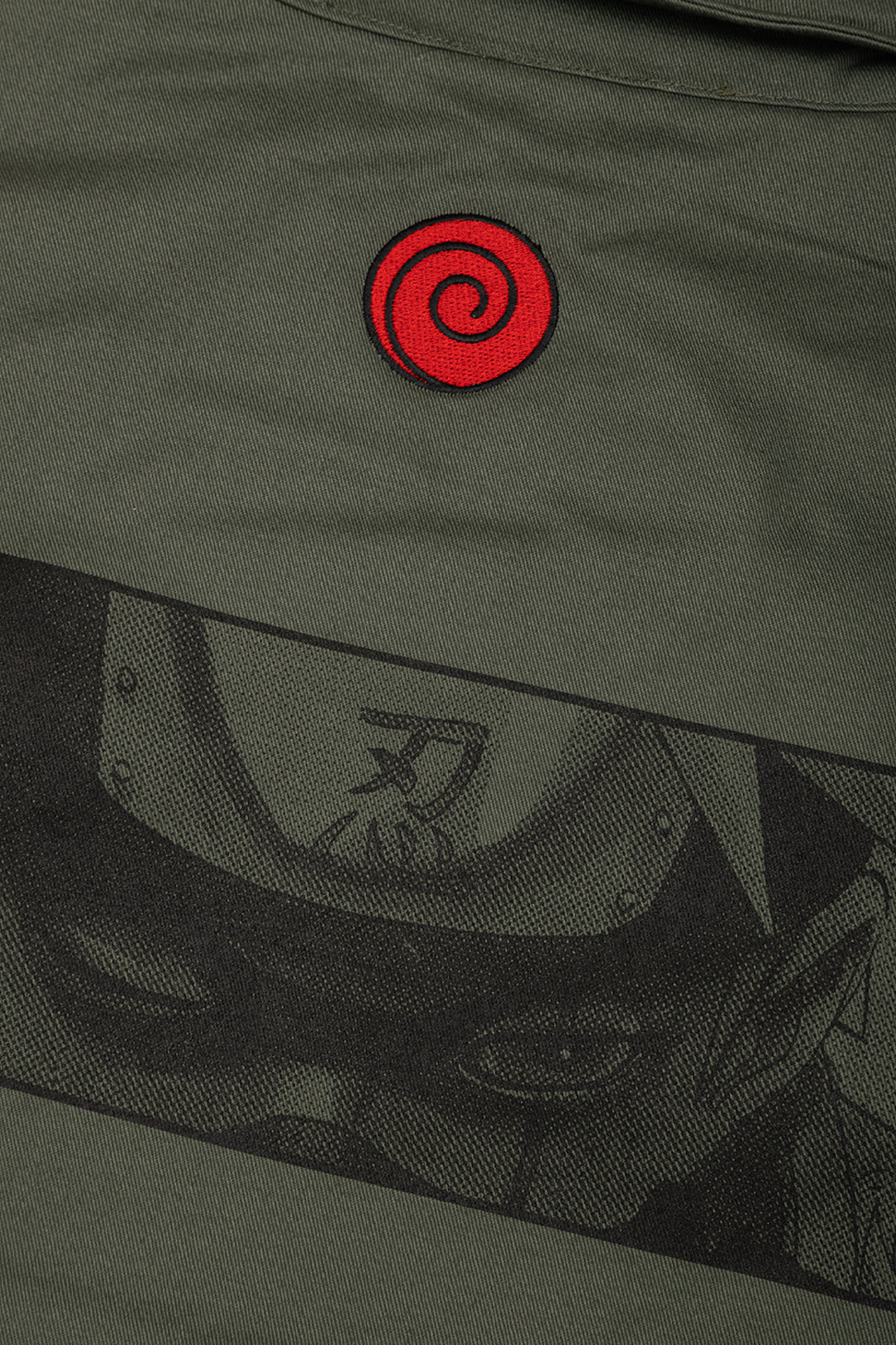 Naruto Kakashi Service Jacket - Olive