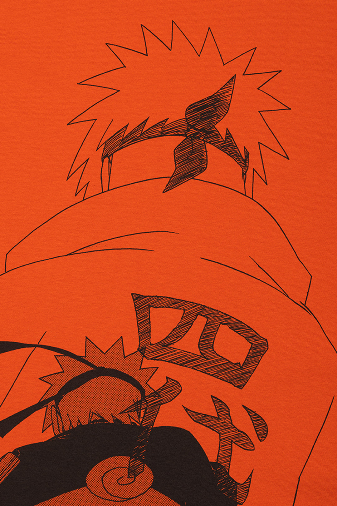 Naruto Jutsu Pose Tee - Orange