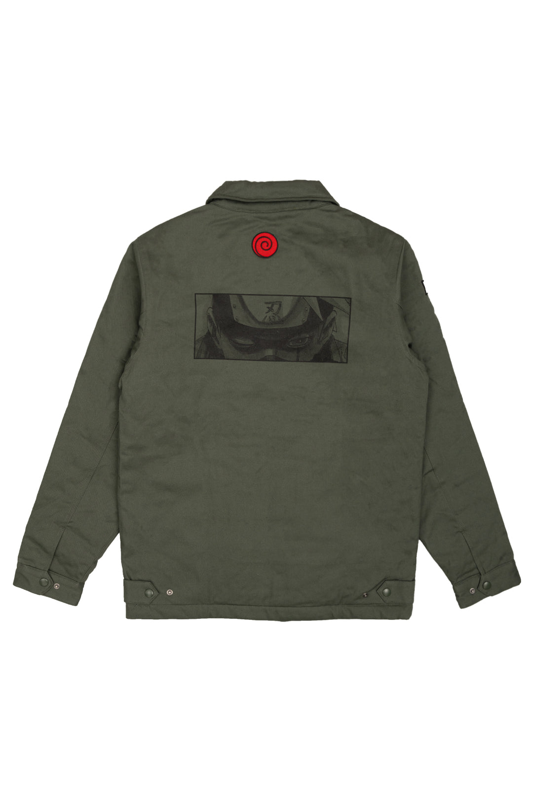 Naruto Kakashi Service Jacket - Olive