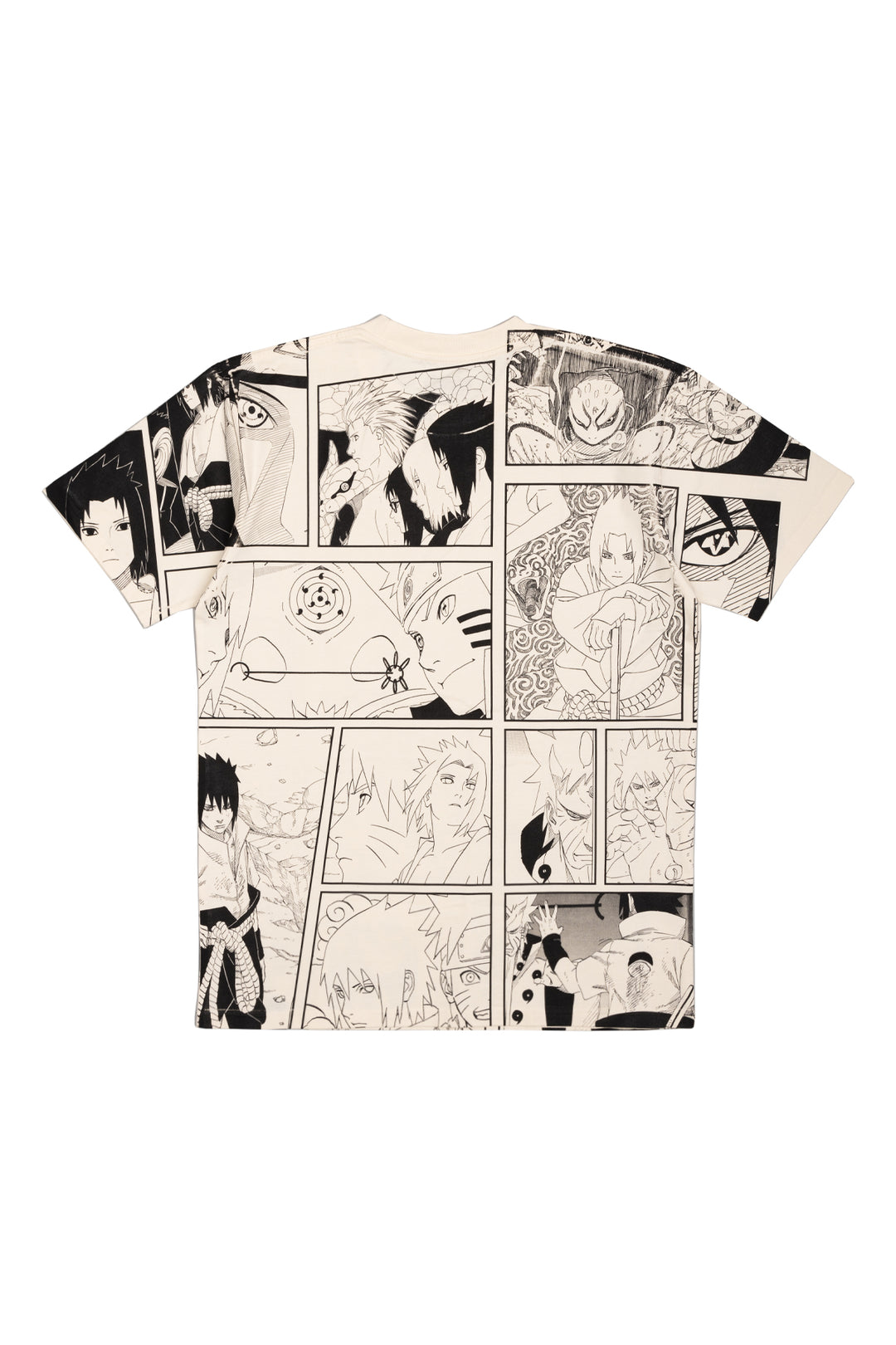 Naruto Manga Panel AOP Tee - Natural