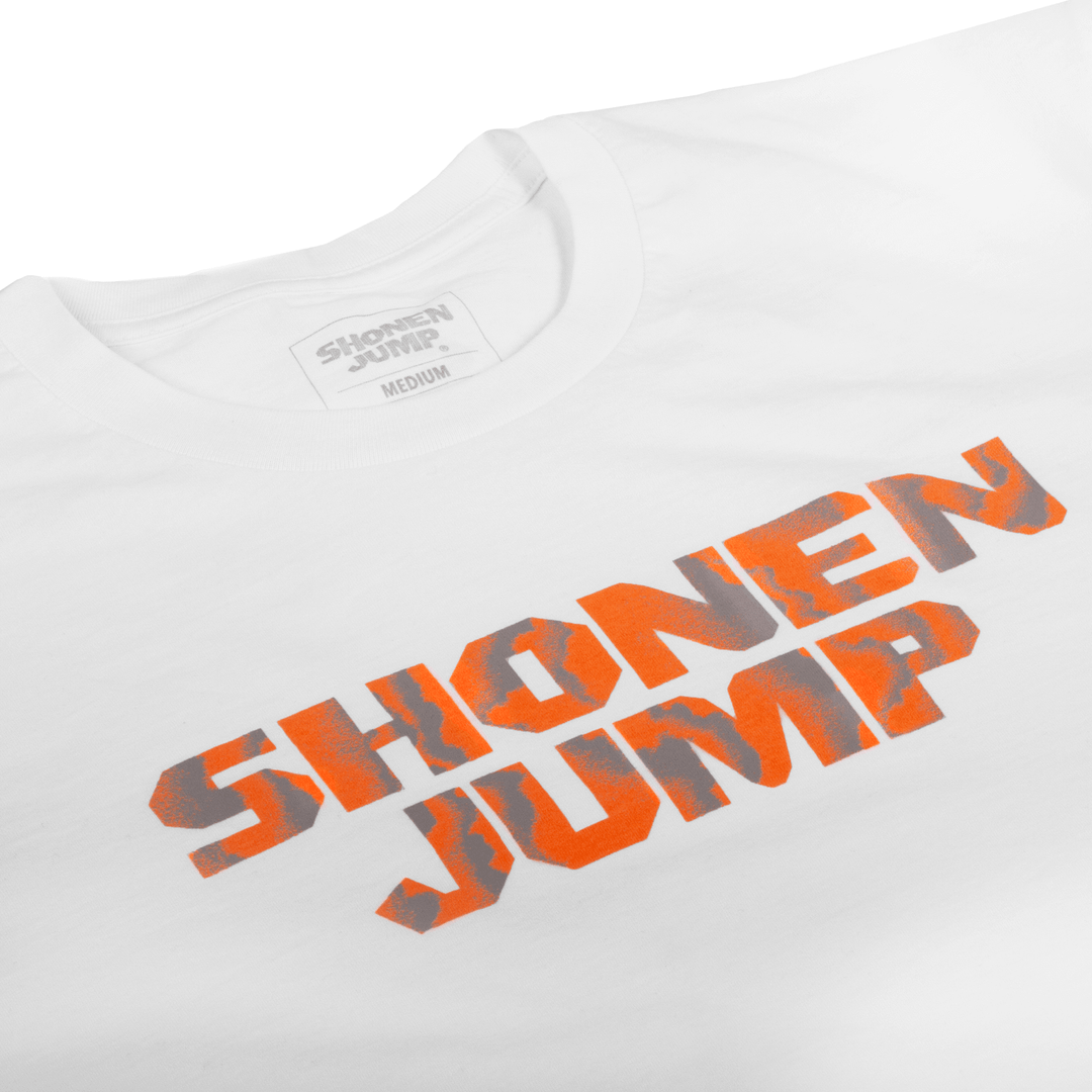 Shonen Jump White Logo Tee Front Graphic