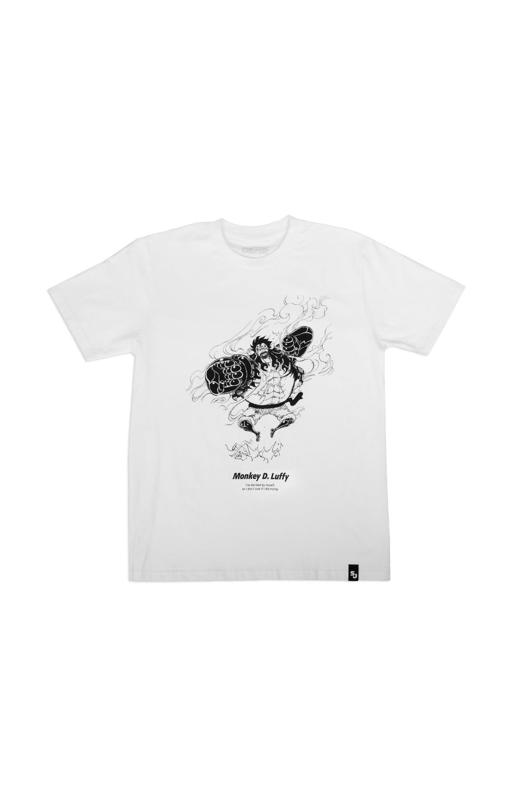 One Piece Luffy Gear 4 Tee - White