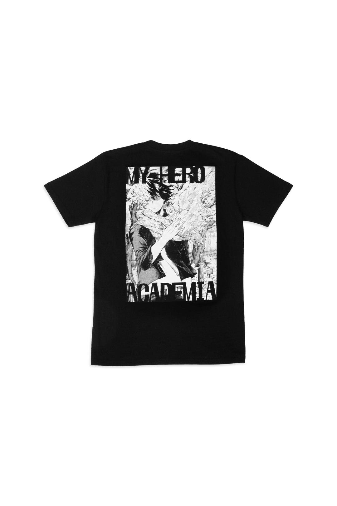 Back. My Hero Academia Todoroki Tee / Tshirt - Black