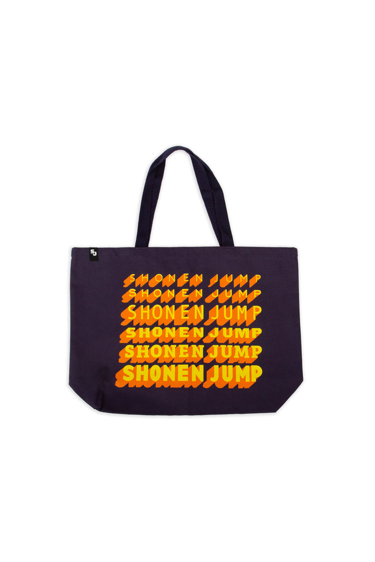 Front. Shonen Jump Logo Stack Tote Bag