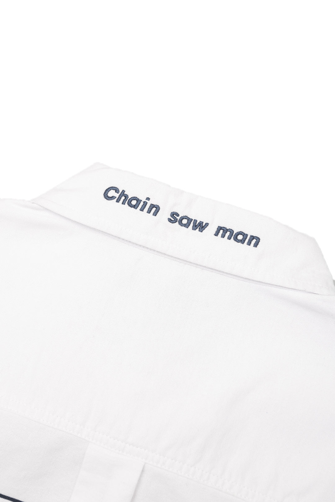 Chainsaw Man Button Down Shirt - White