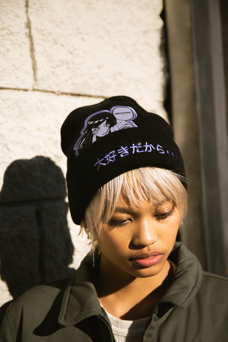 Naruto Hinata Beanie - Black – Shonen Jump Store