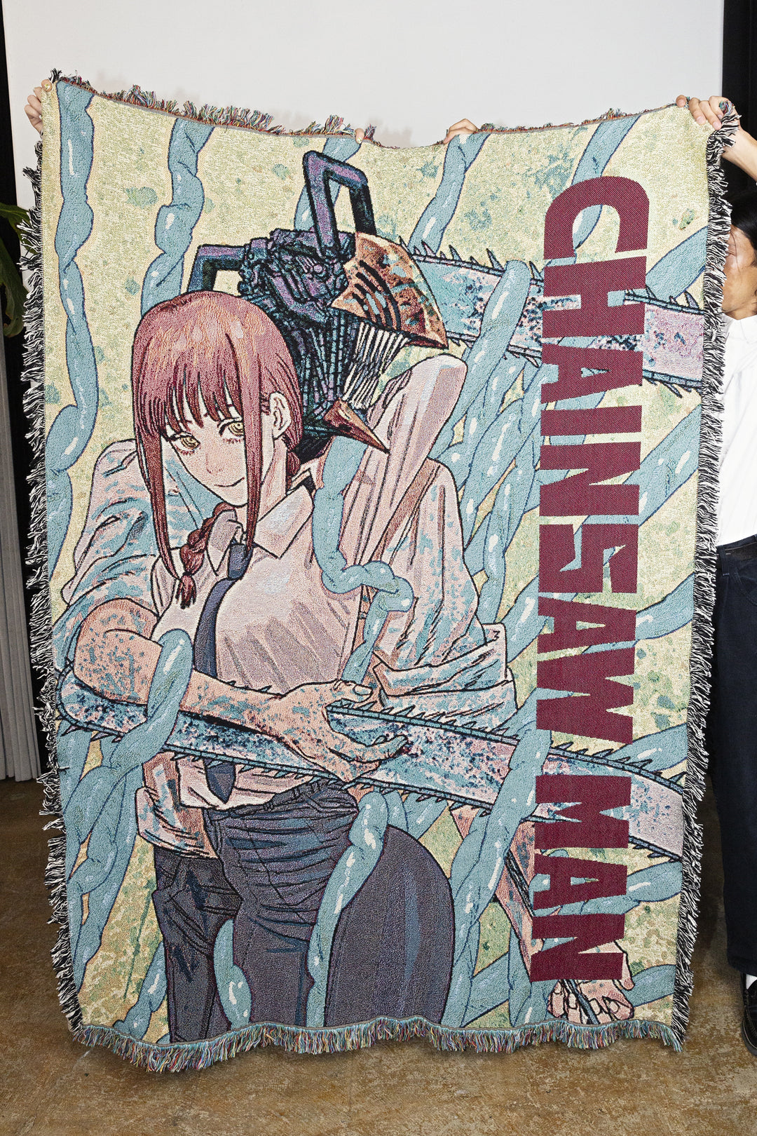 Chainsaw Man & Makima Tapestry Blanket